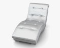 Metro chaise lounge - Diamond Sofa 3d model